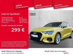 Pythongelb metallic Gebraucht 2024 Audi A3 Sportback e-tron Advanced Plus Limousine | 35.550 € (Teuer)