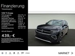 Schwarz Neu 2025 VW T-Cross R-line SUV | 38.475 €