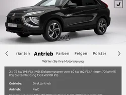 Schwarz Gebraucht 2022 Mitsubishi Eclipse Cross Plus SUV | 21.900 € (Guter Preis)