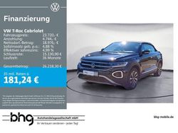 Deep black perleffekt/schwarz Gebraucht 2022 VW T-Roc Style SUV | 23.720 € (Guter Preis)