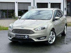 Titangrau metallic Gebraucht 2015 Ford Focus Titanium Kombi | 6.790 € (Guter Preis)