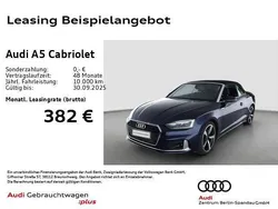 Navarrablau metallic/verdeck s Gebraucht 2024 Audi A5 Cabriolet Sport Cabrio | 41.970 € (Superpreis)