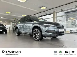 Quarzgrau Gebraucht 2021 Skoda Karoq SportLine SUV | 25.980 € (Etwas zu teuer)