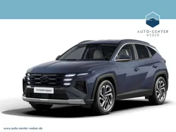 Blau (sailing blue metallic) Neu 2025 Hyundai Tucson Prime SUV | 37.847 € (Superpreis)