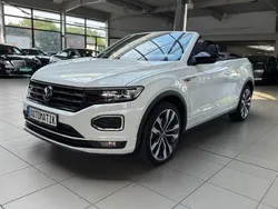 Weiß Gebraucht 2021 VW T-Roc Cabriolet R-line Cabrio | 27.450 € (Guter Preis)