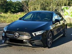Schwarz Gebraucht 2020 Mercedes A200 AMG line Kleinwagen | 24.800 € (Fairer Preis)