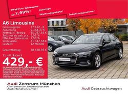 Mythosschwarz metallic Gebraucht 2023 Audi A6 Advanced Limousine | 37.452 € (Guter Preis)