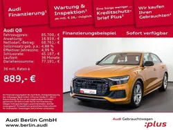 Drachenorange metallic Gebraucht 2023 Audi Q8 Ambiente SUV | 85.700 € (Teuer)