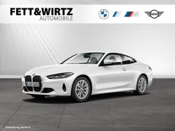 Mineralweiss metallic Gebraucht 2022 BMW 420 Sport Line Coupé | 33.420 € (Superpreis)