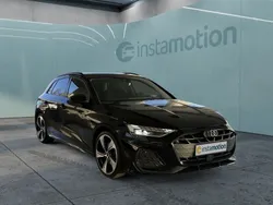 Schwarz Gebraucht 2024 Audi A3 Sportback S-line plus Limousine | 43.790 €
