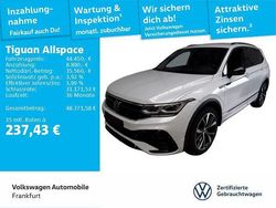 Oryxweiß perlmutteffekt Gebraucht 2025 VW Tiguan Allspace R-line SUV | 44.450 € (Fairer Preis)