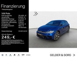 Blau Neu 2025 VW Polo R-line Limousine | 28.490 € (Etwas zu teuer)