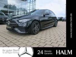 Schwarz Gebraucht 2024 Mercedes C300 AMG Line Premium Limousine | 48.950 € (Etwas zu teuer)