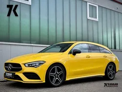 Gelb Gebraucht 2021 Mercedes CLA220 AMG Limousine | 25.585 € (Guter Preis)