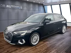 Schwarz Gebraucht 2022 Audi A3 Sportback Advanced Plus Limousine | 24.960 € (Guter Preis)
