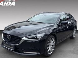 Schwarz Gebraucht 2022 Mazda 6 Sports-Line Kombi | 22.450 € (Superpreis)