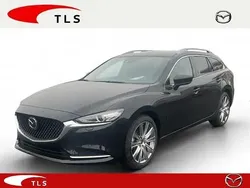 Jet black Neu 2024 Mazda 6 Exclusive-Line Kombi | 31.980 € (Fairer Preis)