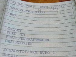 Gebraucht 1996 Ford Galaxy Van / Kleinbus | 800 € (Guter Preis)