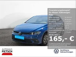 Blau Gebraucht 2022 VW Polo Kleinwagen | 16.350 € (Fairer Preis)
