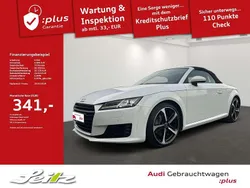 Gletscherweiss metallic Gebraucht 2015 Audi TT Roadster Design Cabrio | 24.610 € (Fairer Preis)