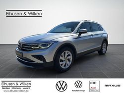 Silber Gebraucht 2021 VW Tiguan Elegance SUV | 26.890 € (Fairer Preis)