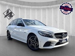 Polarweiss unilack Gebraucht 2021 Mercedes C300e AMG line Limousine | 30.390 € (Superpreis)