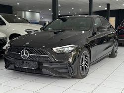 Schwarz Gebraucht 2021 Mercedes C220 AMG line Limousine | 41.990 €