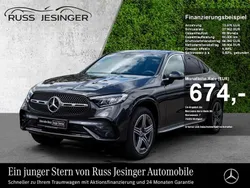 Metalliclack graphitgrau Gebraucht 2024 Mercedes GLC300e AMG Coupé | 68.480 € (Superpreis)