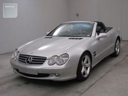 Silber metallic Gebraucht 2003 Mercedes SL500 Cabrio | 21.399 € (Etwas zu teuer)