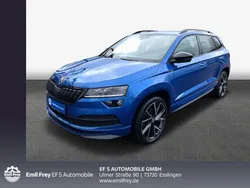 Blau Gebraucht 2020 Skoda Karoq SportLine SUV | 23.890 € (Etwas zu teuer)