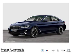 Blau Gebraucht 2022 BMW 540 Limousine | 49.900 € (Guter Preis)