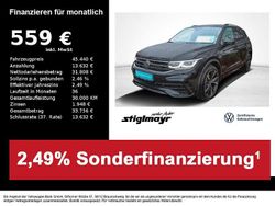 Schwarz Gebraucht 2025 VW Tiguan Allspace R-line SUV | 45.440 € (Etwas zu teuer)