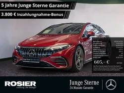 Rot / manufaktur patagonienrot Gebraucht 2023 Mercedes EQS 53 AMG Premium Plus Limousine | 88.785 € (Superpreis)