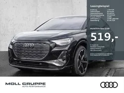 Mythosschwarz metallic Gebraucht 2024 Audi Q4 Sportback e-tron S-Line SUV | 49.940 € (Teuer)