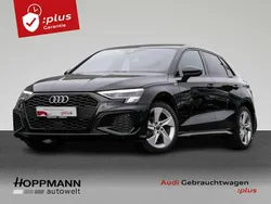 Mythosschwarz metallic Gebraucht 2023 Audi A3 S-Line Limousine | 32.480 € (Etwas zu teuer)