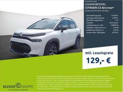 Lack weiss banquise/typ aussenverkleidung spiegel flach standard Gebraucht 2023 Citroën C3 Aircross PureTech SUV | 14.280 € (Guter Preis)