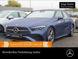 Blau Gebraucht 2024 Mercedes A180 AMG Limousine | 29.890 € (Guter Preis)