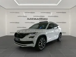 Moonweiss metallic Gebraucht 2019 Skoda Kodiaq RS SUV | 39.890 € (Teuer)