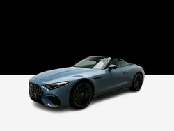Blau Neu 2025 Mercedes SL43 AMG AMG Cabrio | 115.990 €