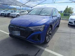 Ultrablau metallic Gebraucht 2024 Audi Q8 e-tron S-Line SUV | 64.945 € (Fairer Preis)