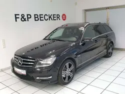 Schwarz Gebraucht 2014 Mercedes C220 AMG line Kombi | 16.250 € (Fairer Preis)