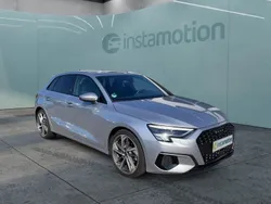 Silber Gebraucht 2023 Audi A3 Sportback Advanced Plus Limousine | 41.189 €