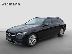 Metalliclack obsidianschwarz Gebraucht 2023 Mercedes C200 Kombi | 27.850 € (Superpreis)
