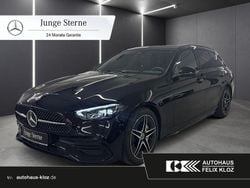 Schwarz Gebraucht 2024 Mercedes C200 AMG Limousine | 45.300 € (Teuer)