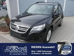 Schwarz metallic Gebraucht 2009 VW Tiguan Trendline SUV | 9.490 € (Teuer)