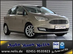 Grau Gebraucht 2017 Ford C-MAX Titanium Van / Kleinbus | 13.880 € (Fairer Preis)