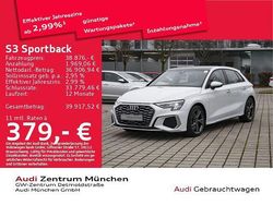 Gletscherweiß metallic Gebraucht 2024 Audi S3 Sport Limousine | 38.876 € (Fairer Preis)