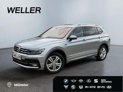Silber Gebraucht 2021 VW Tiguan Allspace R-line SUV | 34.490 € (Fairer Preis)