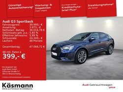 Navarrablau metallic Gebraucht 2024 Audi Q3 Sportback Ambiente SUV | 39.990 € (Fairer Preis)