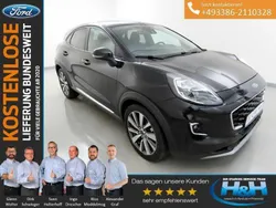 Obsidianschwarz Gebraucht 2021 Ford Puma Titanium X SUV | 19.840 € (Guter Preis)